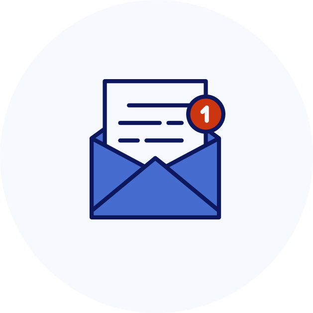 EMail notifications Apomeds